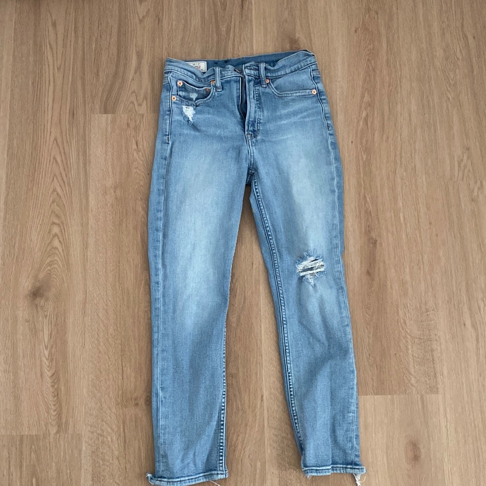 Gap Cigarette High Rise Jeans